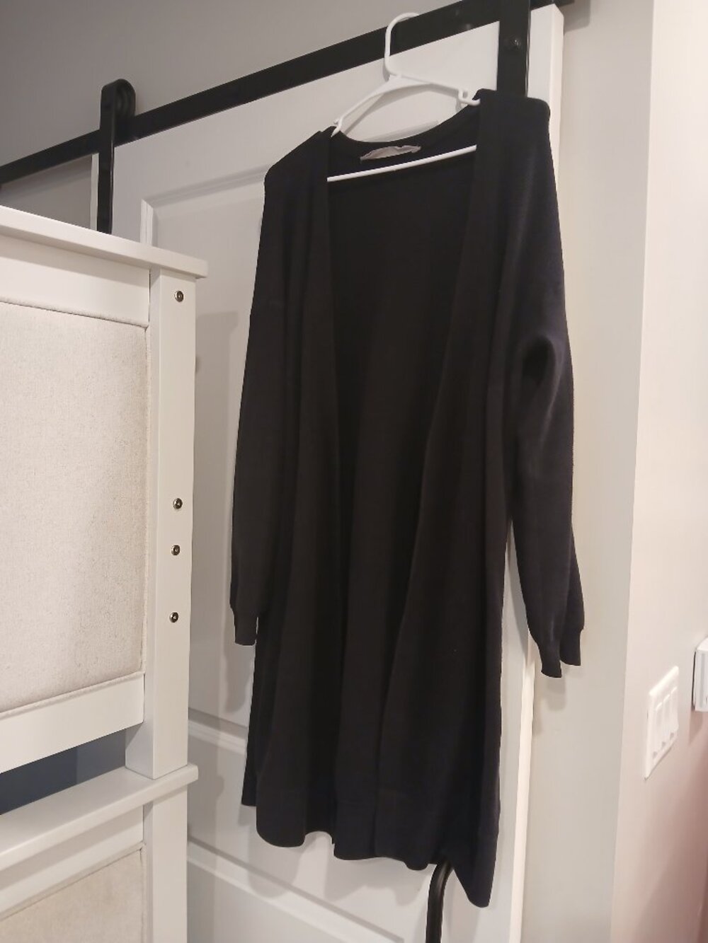 GREAT BLACK MIDI XL ATHLETA CARDIGAN